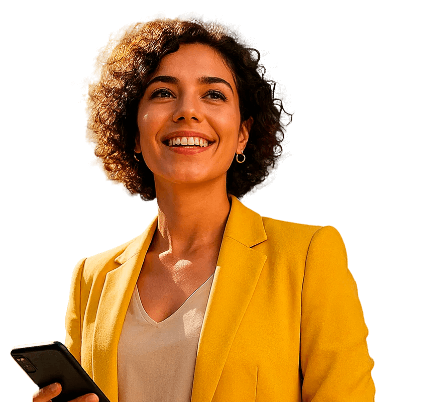 Mulher com cabelo colorido - Desktop